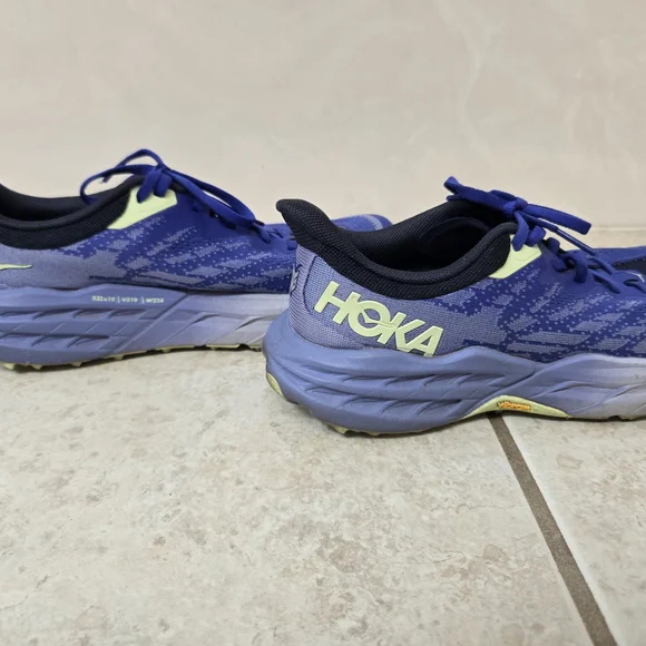Hoka One One Blue Athletic Shoes - Picture 5 of 6
